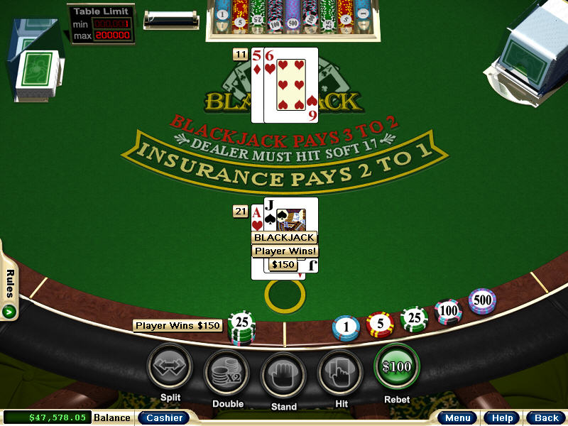 online blackjack